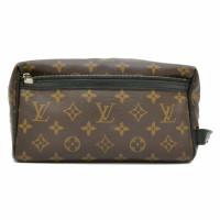 Louis Vuitton Clutch aus Canvas in Braun