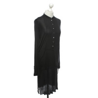 René Lezard Dress Viscose in Black