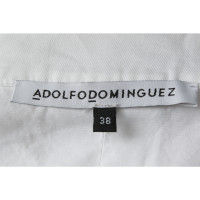 Adolfo Dominguez Oberteil aus Baumwolle in Weiß