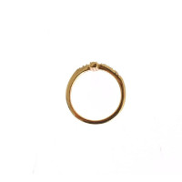 Nialaya Ring aus Silber in Gold