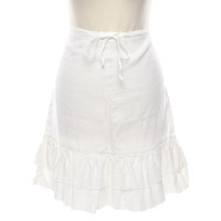 Juicy Couture Skirt Linen in White