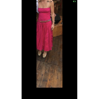 Diane Von Furstenberg Kleid aus Baumwolle in Rosa / Pink