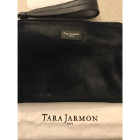 Tara Jarmon Clutch Bag Fur in Black