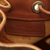 Mcm Handtasche aus Leder in Braun