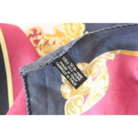 Gianni Versace Scarf/Shawl Silk in Bordeaux