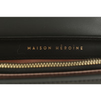 Maison Heroine Shoulder bag Leather in Black