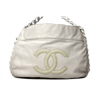Chanel Shopping Bag Leather in White