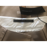 Atos Lombardini Paire de Pantalon en Coton en Beige