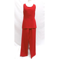 Bill Blass Vintage Costume en Rouge