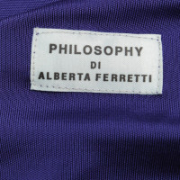 Philosophy Di Alberta Ferretti Jurk in Purple