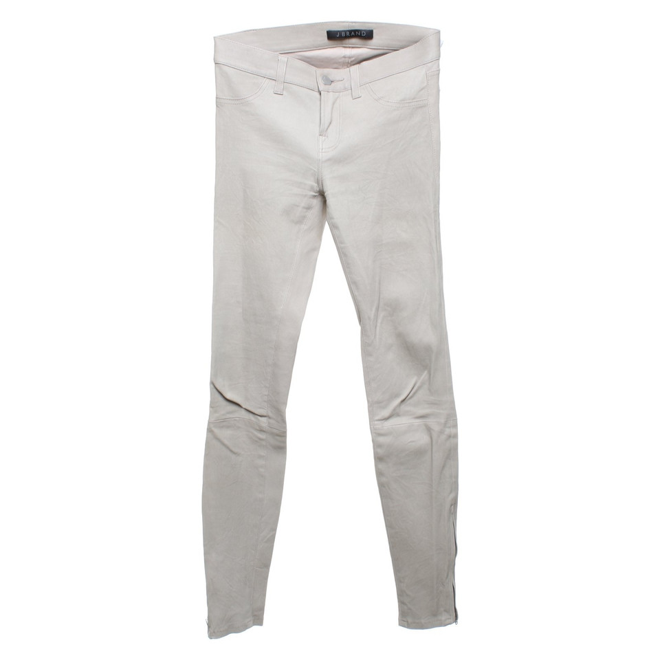 J Brand trousers made of leather