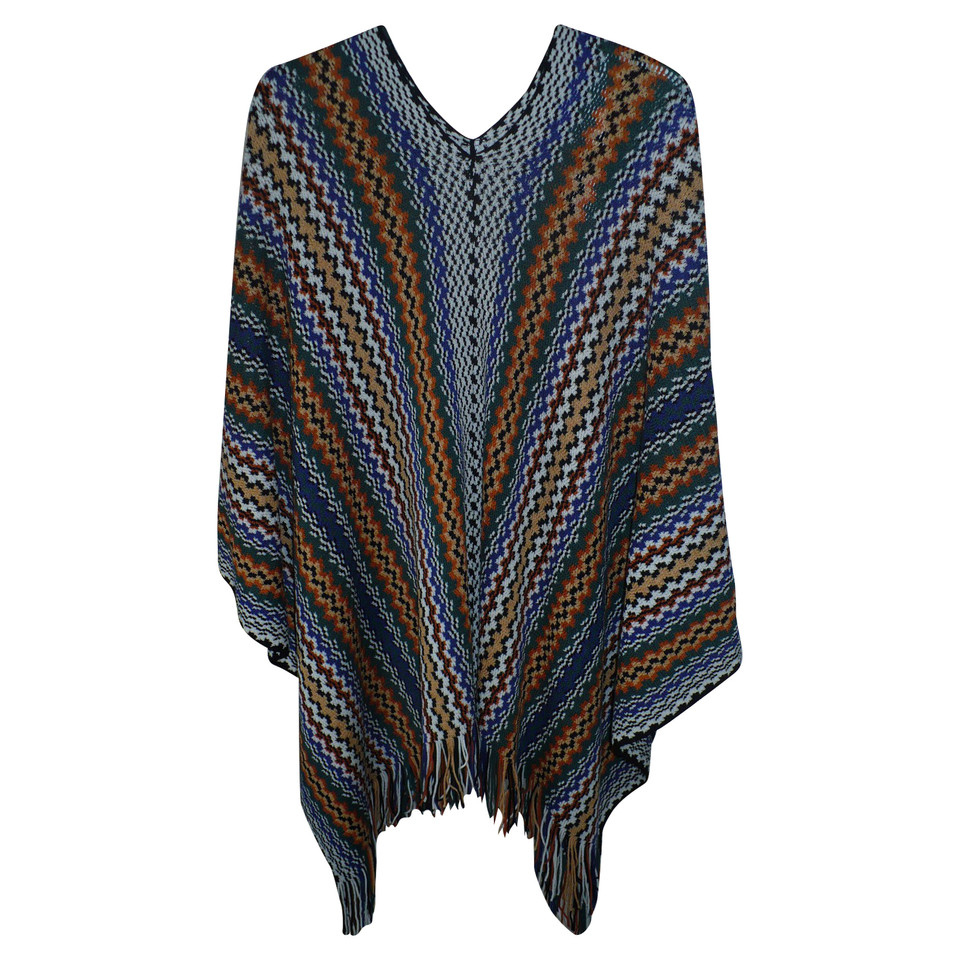 Missoni Poncho in Multicolore