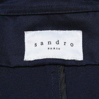Sandro Trench-coat bleu foncé