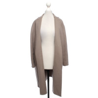 Max Mara Jacket/Coat Wool in Taupe