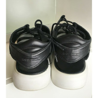 Diesel Sandals Leather in Black