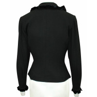 Emanuel Ungaro Jacket/Coat Wool in Black
