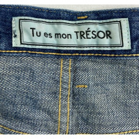 Tu Es Mon Trésor Jeans in Denim in Blu