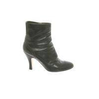 L'autre Chose Ankle boots Leather in Green