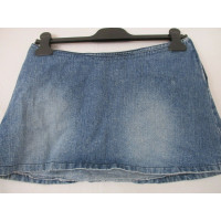 Katharine Hamnett London Skirt Jeans fabric in Blue