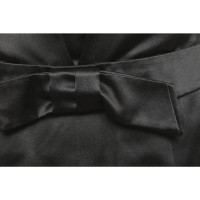 Rena Lange Jacke/Mantel aus Seide in Schwarz
