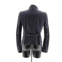 Atos Lombardini Jacket/Coat Cotton in Blue