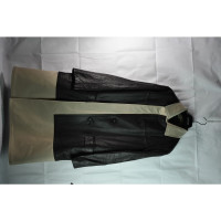 Balenciaga Jacke/Mantel aus Wolle in Braun