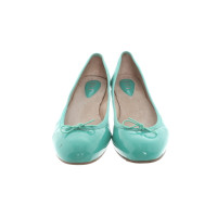 Bloch Slippers/Ballerinas Patent leather in Turquoise