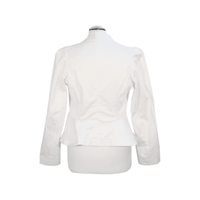 Vivienne Westwood Jacke/Mantel aus Baumwolle in Weiß