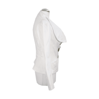 Vivienne Westwood Jacke/Mantel aus Baumwolle in Weiß