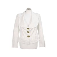 Vivienne Westwood Veste/Manteau en Coton en Blanc