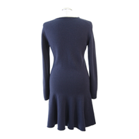 Stella McCartney Kleid aus Wolle in Blau