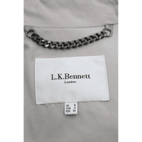 L.K. Bennett Jacke/Mantel in Grau