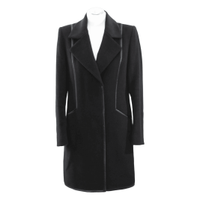 Reiss Giacca/Cappotto in Lana in Nero