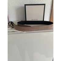 Gucci Riem Leer in Zwart