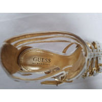 Guess Sandals Leather in White