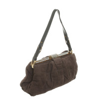 Lanvin Handbag Leather in Brown