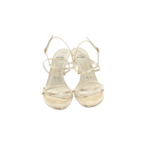 Stuart Weitzman Sandalen Leer in Goud