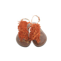 Sam Edelman Sandalen aus Leder in Orange
