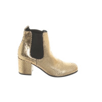 Kennel & Schmenger Stiefeletten aus Leder in Gold