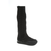 Hogan Ankle boots Suede in Black