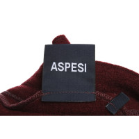 Aspesi Blazer aus Wolle in Bordeaux