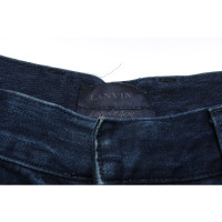 Lanvin Shorts aus Jeansstoff in Blau