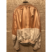 Haider Ackermann Jacket/Coat Silk in Orange
