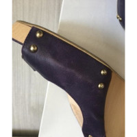 Chiarini Bologna Sandalen aus Leder in Violett