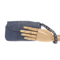 Liebeskind Berlin Clutch en Cuir en Bleu