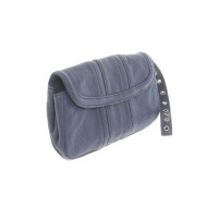 Liebeskind Berlin Clutch en Cuir en Bleu