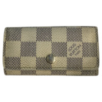 Louis Vuitton Kartenetui aus Damier Azur Canvas