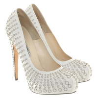 Brian Atwood pumps in white