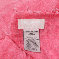 Zadig & Voltaire Schal/Tuch in Rosa / Pink