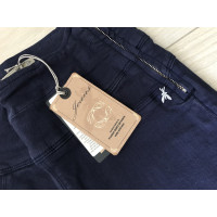 Patrizia Pepe Trousers Jeans fabric in Blue